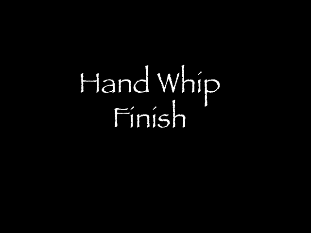 Video: How to whip finish by hand – easier than a WF tool