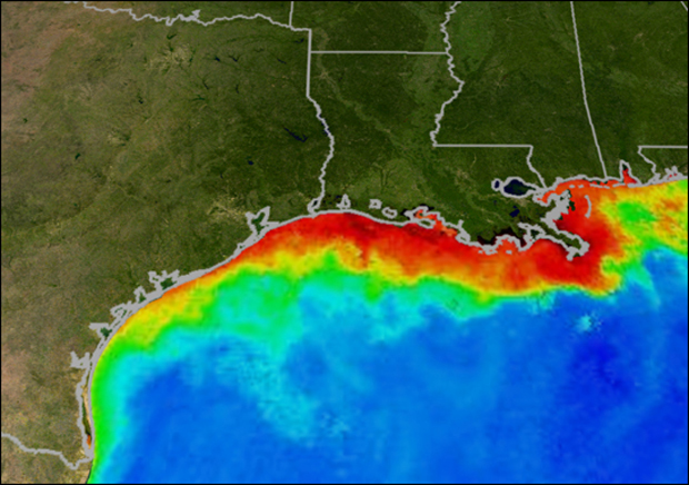 News: NOAA Predicts record-setting dead zone in Gulf of Mexico
