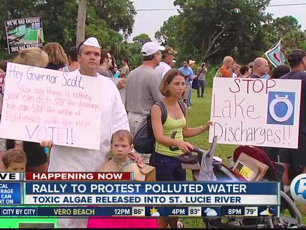 Conservation: Rally in South FL points to pollution by corruption