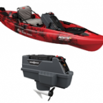 Johnson Outdoors' Old Town Canoe with Minnkota electric motor.