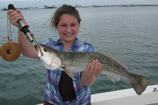 Fishing Saltwater: If you find just “one” spotted seatrout, game on