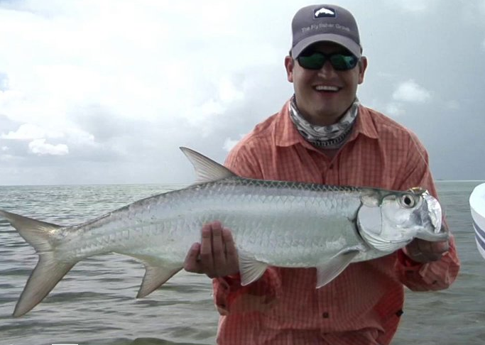 Video: Belize tarpon action for Ambergris Caye
