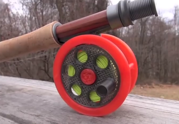 News: Can you print a fly reel on a 3D printer? Yes