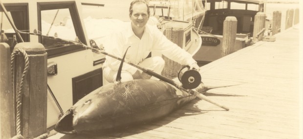 Frank O’Brien in Cat Cay, 1941.