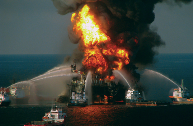 It happens. It will Happen, It did happen. BP Horizon tragedy. NOAA image.