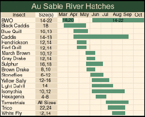 The Ausable 'hatch' chart.