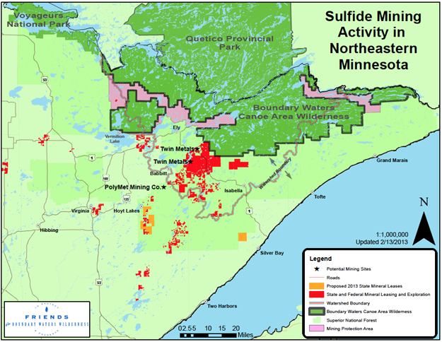 Conservation: Boundary Waters mining leases denied