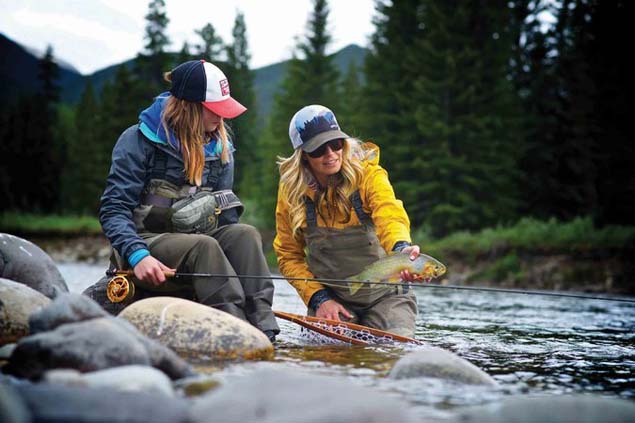 Women boosting fly fishing ranks, a lot