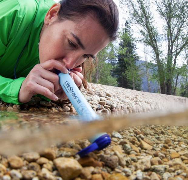 LifeStraw makes contaminated water safe to drink