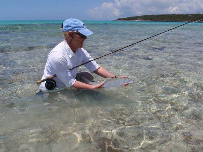 Words out, the bonefish are incredibly hungry on Grand Bahama and Abaco