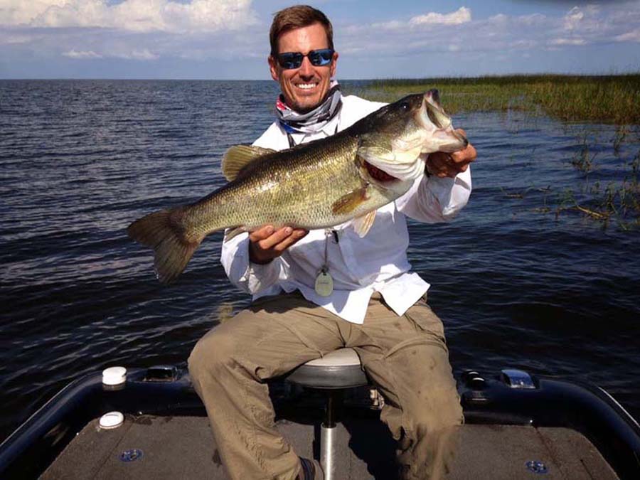 10-pound Largemouth Bass from Lake Okeechobee