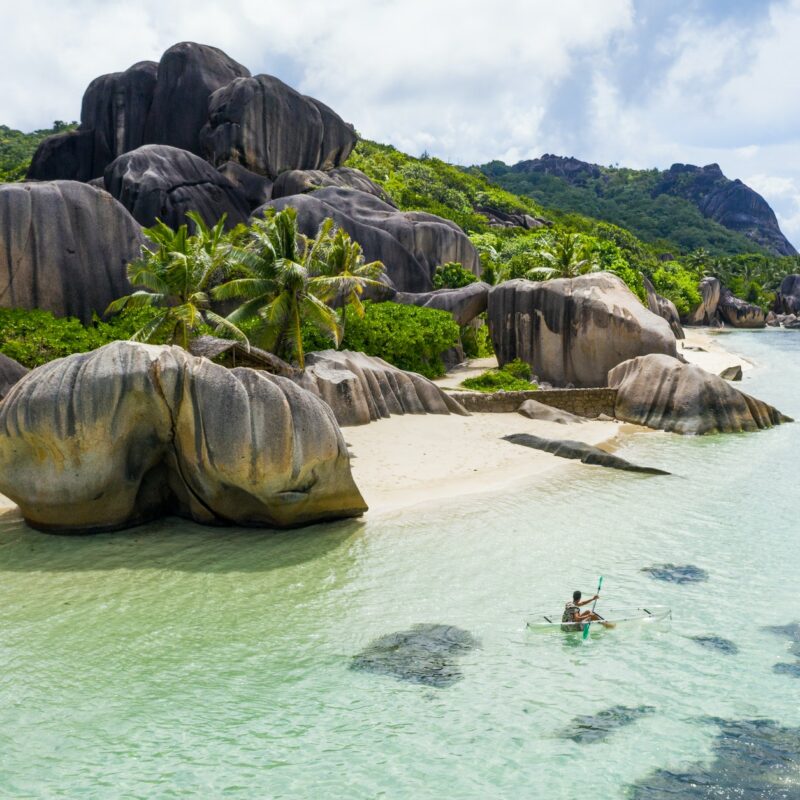 La Digue, seychelles
