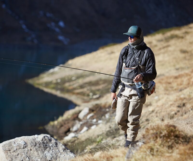 Fly fisher man