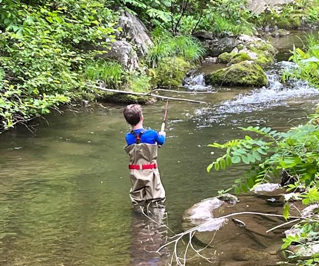 Teaching kids to fly fish with the ancient art of tenkara